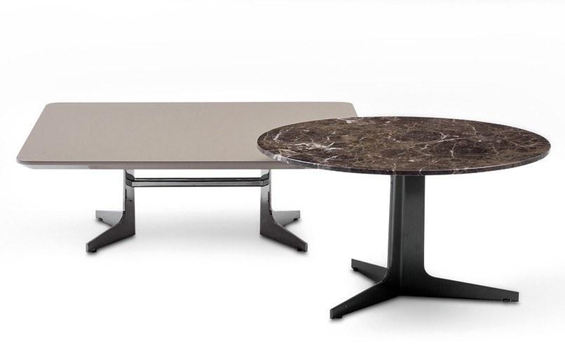 Bodema Журнальный столик из мрамора с подставкой 3 звезды Blake Bla086/bla087 - Вид №4