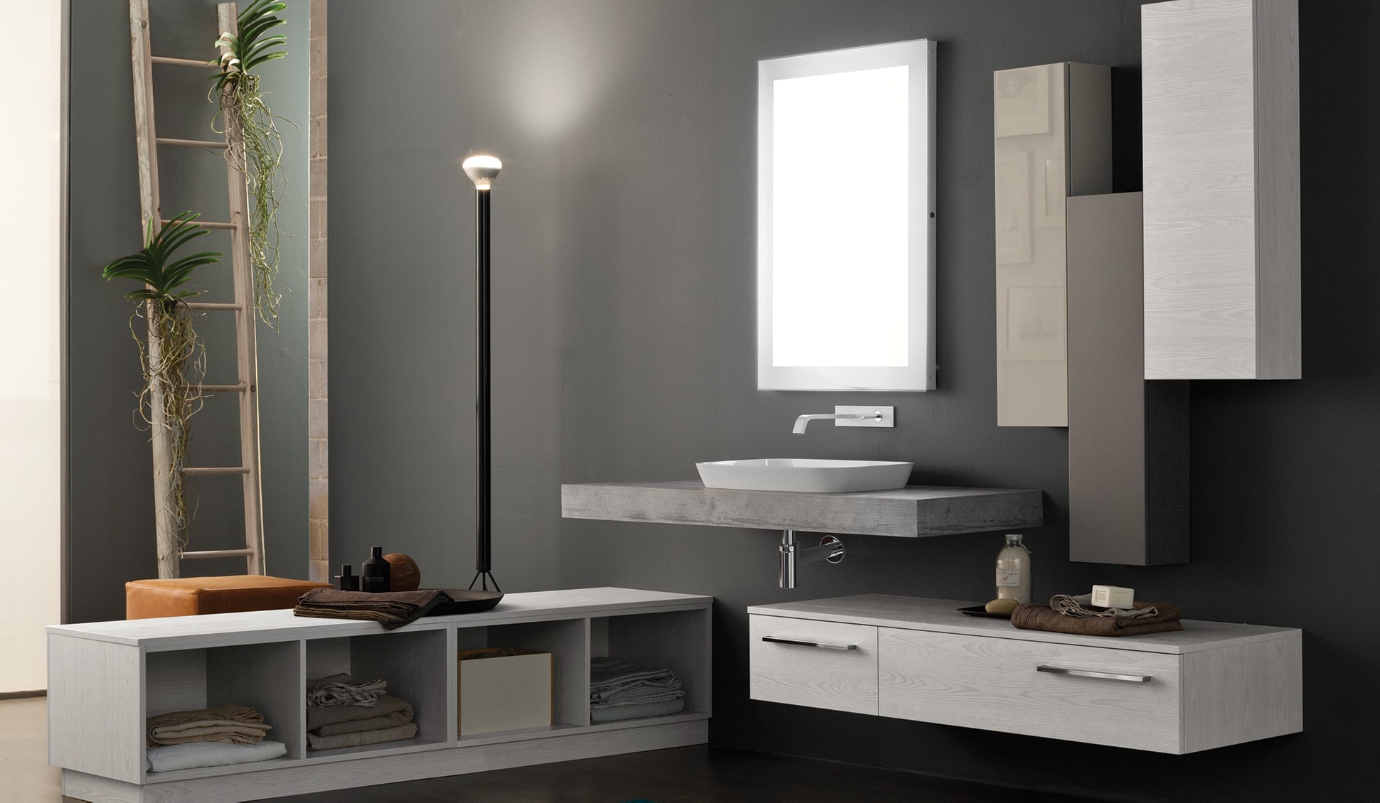 Byte 2.0 – 01 Mastella  Byte 2.0  Комплект мебели для ванной 