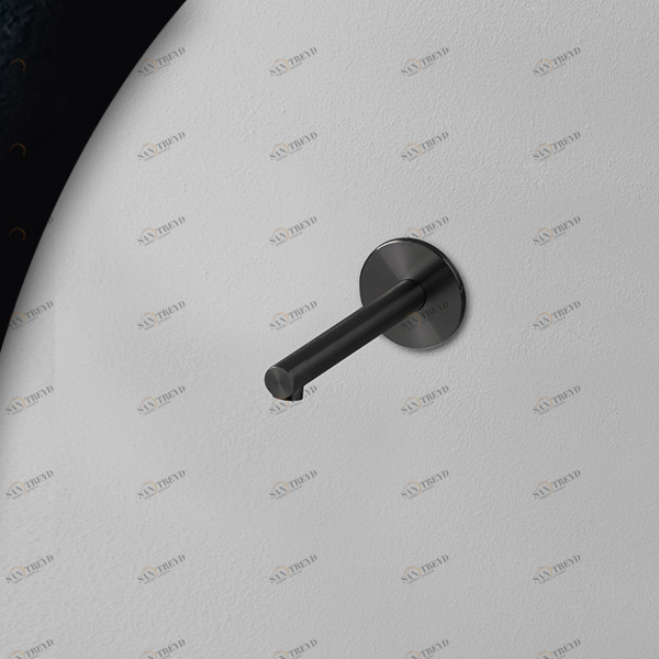 Излив для раковины карбон TOOX Radomonte CHM19C