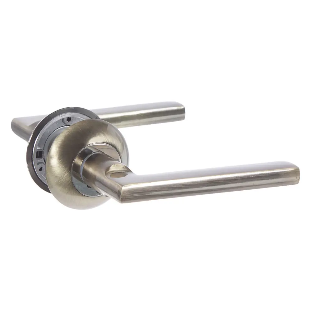 Дверная ручка на розетке Фабрика Замков A 101 AB с гальваническим покрытием 18809668 STLM-0012921 - Вид №1