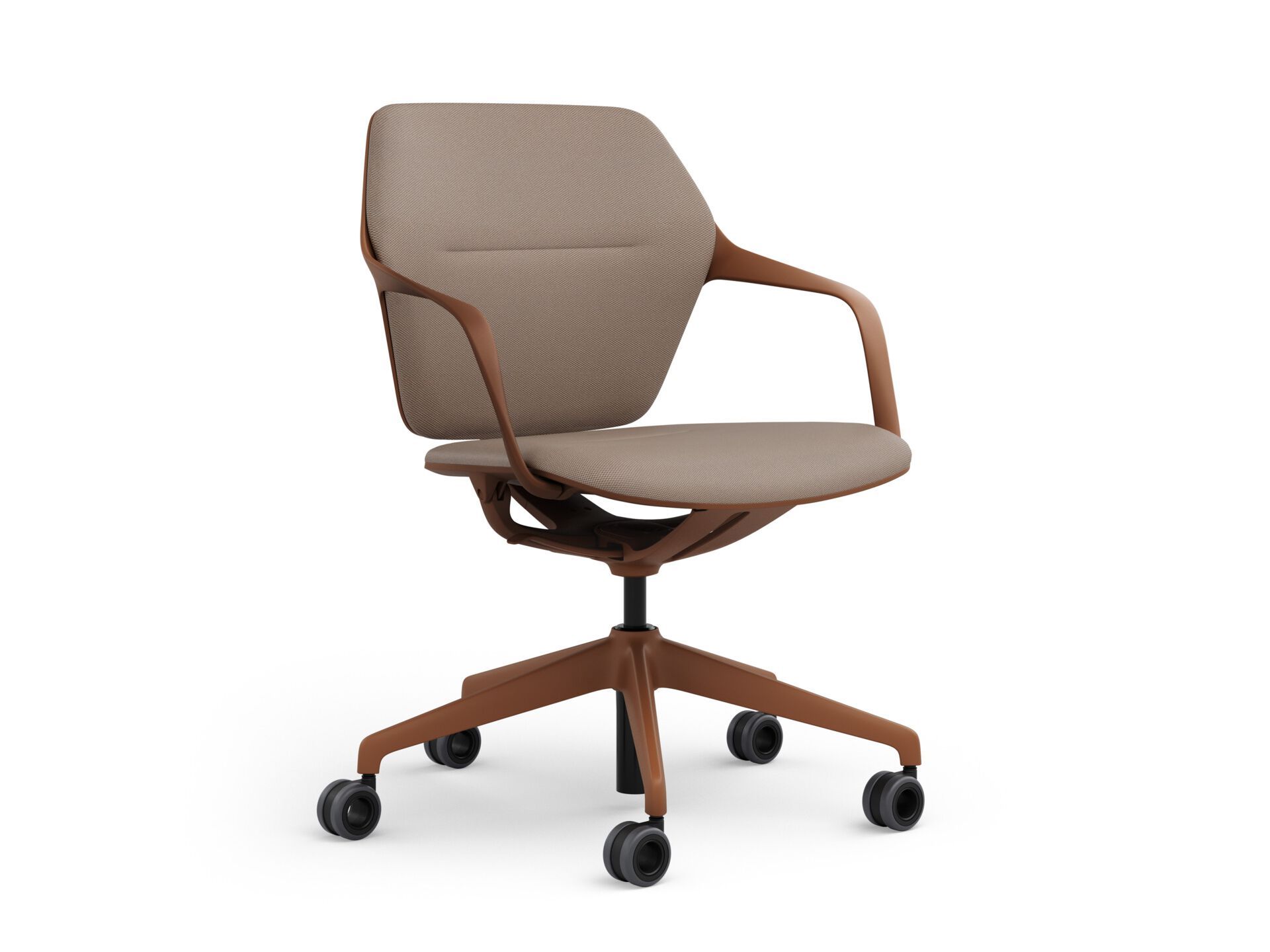 Офисное кресло с мягкой тканью с колесами Brunner ray work ARCH-00020473