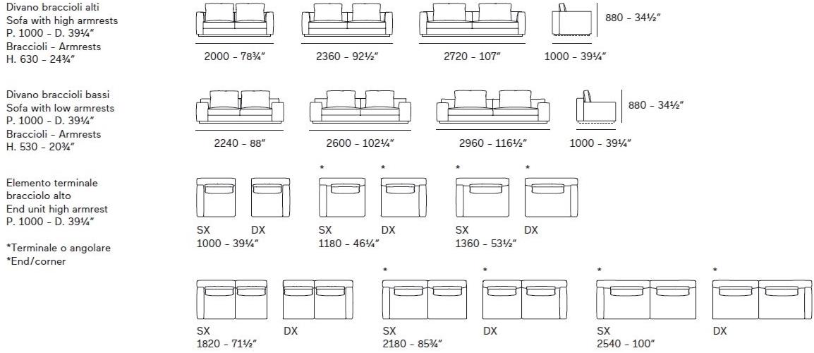 Lema Модульный угловой диван из ткани с шезлонгом sun-id-1432150 - Вид №4