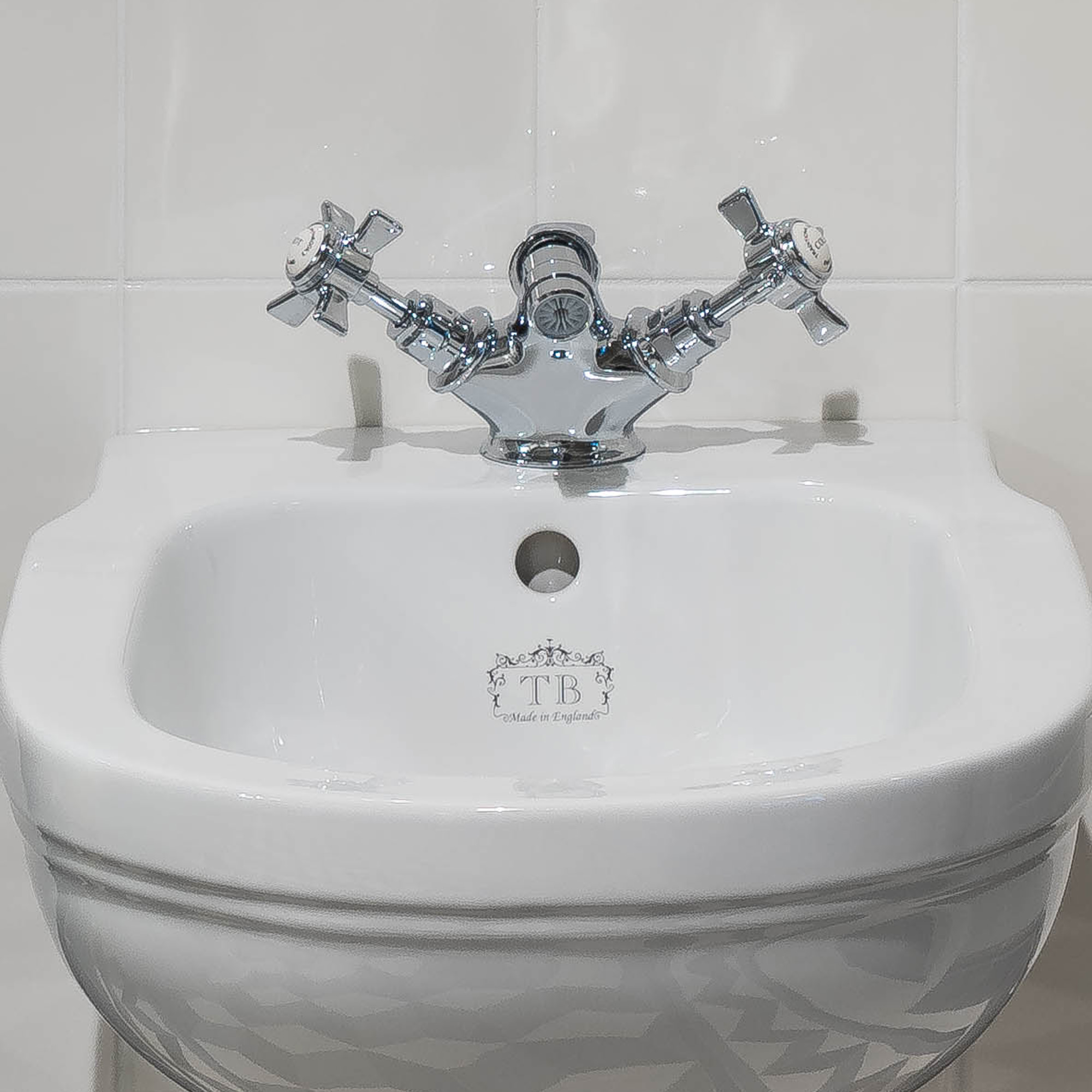 Traditional bathrooms АНГЛИЯ Биде однорычажный смеситель Tb510.414.nk  - Вид №1