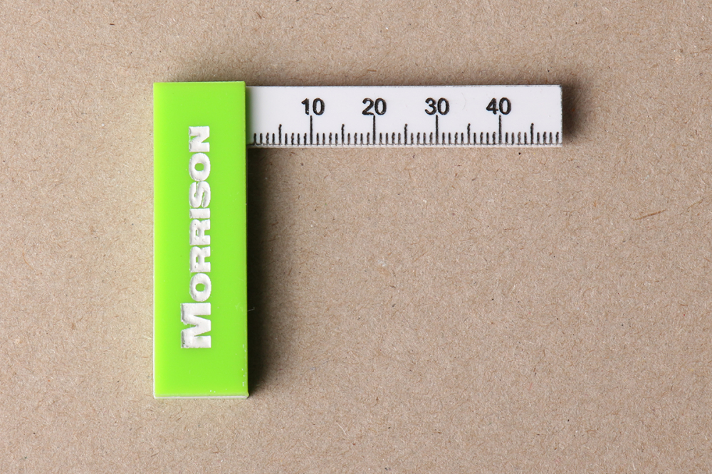 201-ins-008 Угольник "Мини" 12 х 10 х 1 см Morrison 