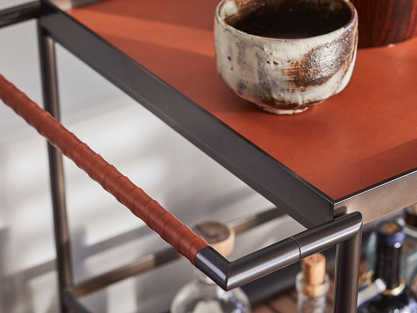 more Барная тележка из металла и массива ореха Harri sun-id-1398975 - Вид №5