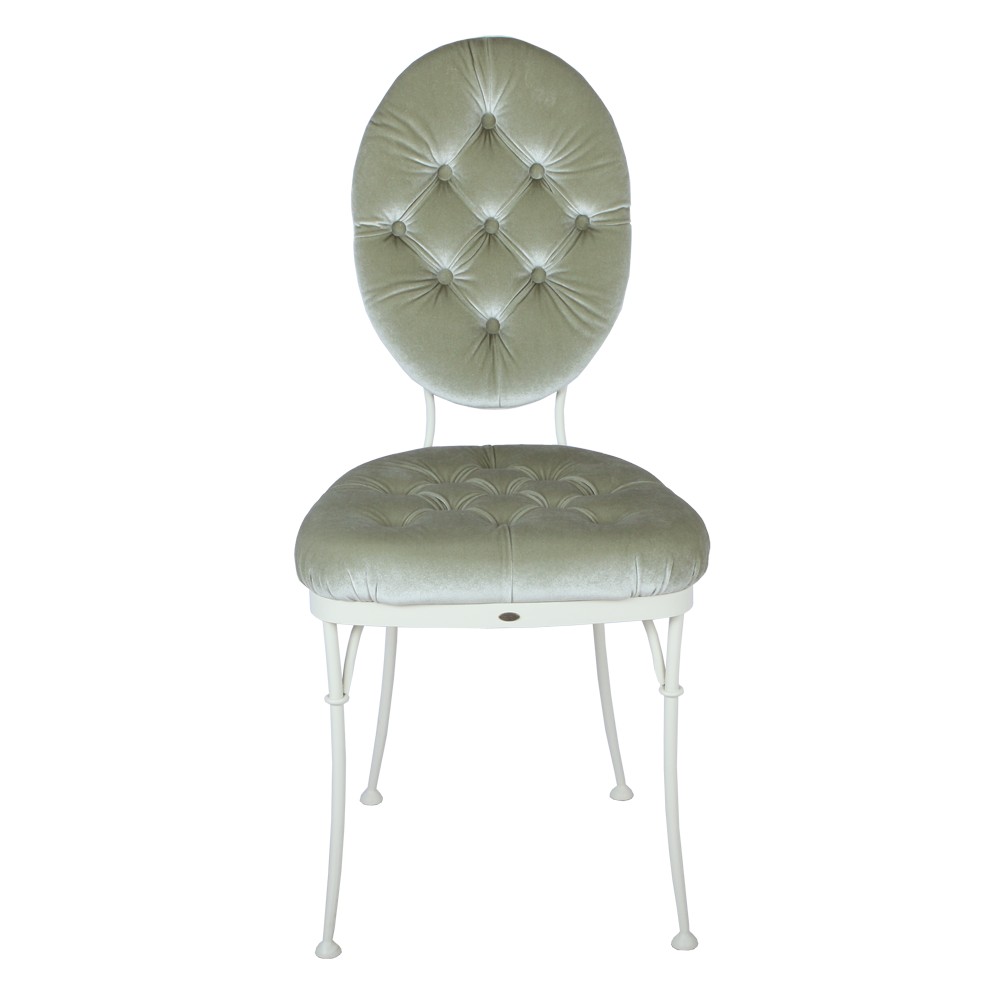 19015 Стул кованый Аделаида Айвори Амели Фисташковый BOGACHO 4627138244739 - Вид №5