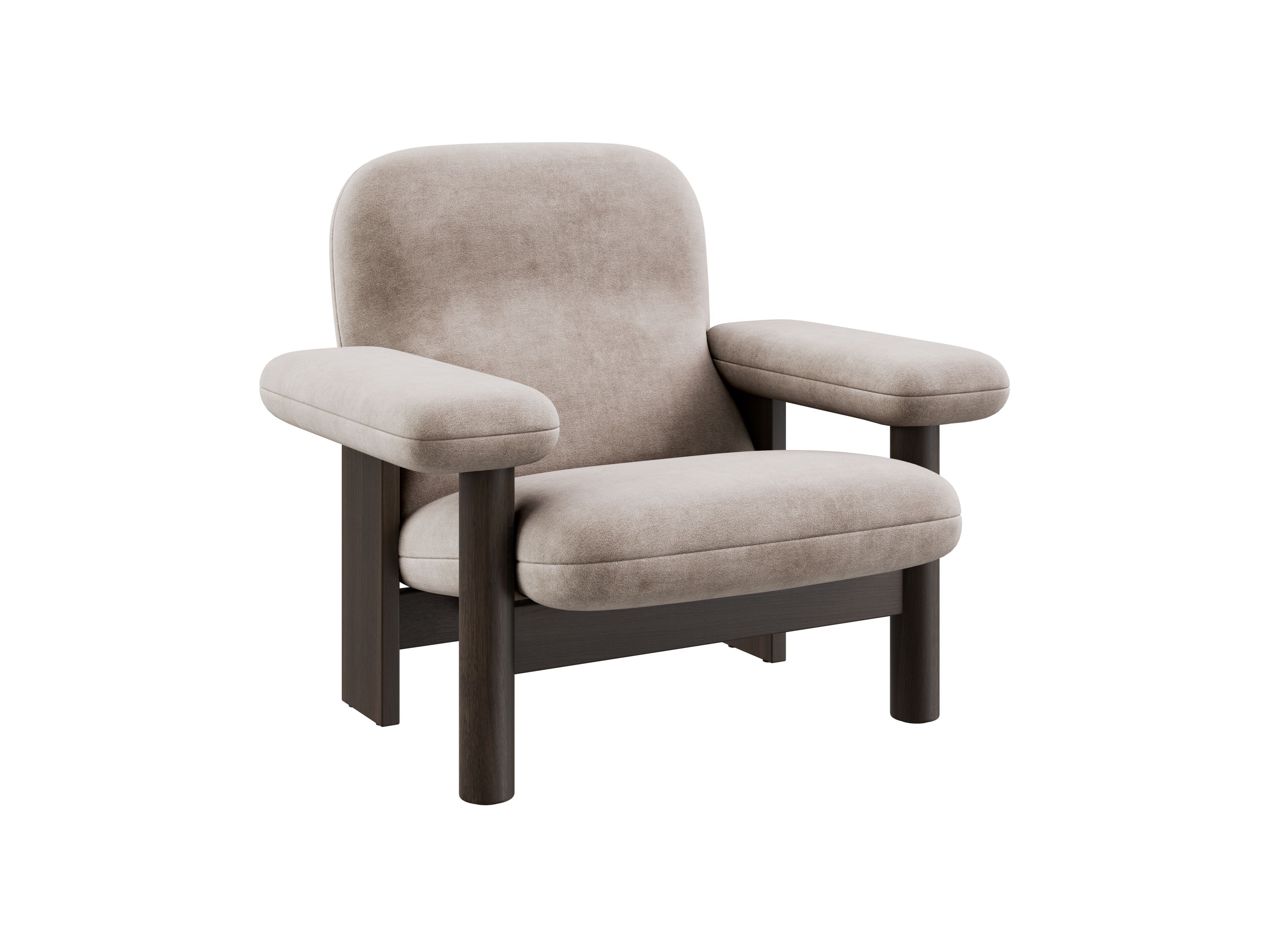 Тканевое кресло с подлокотниками DÔME DECO Nova ' 25 ARCH-00134004 - Вид №4