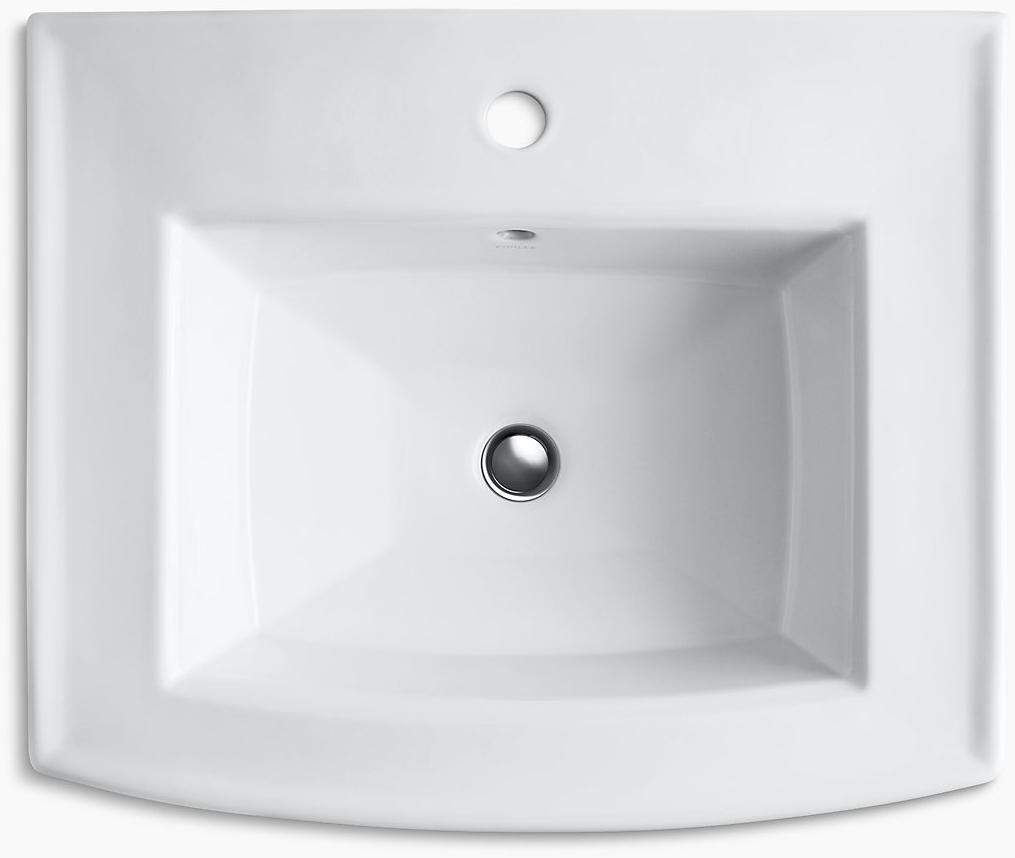 K-2359-1-96 Напольная раковина стоящая прямоугольная Kohler  - Вид №2