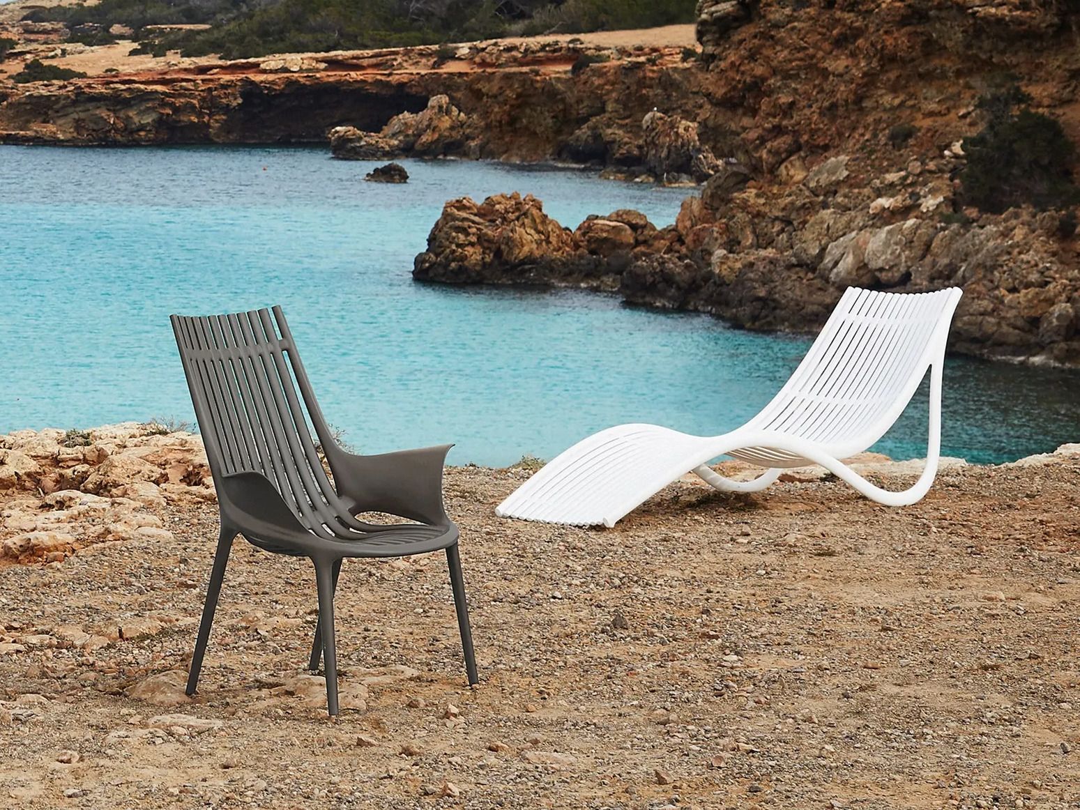 Садовое кресло с подлокотниками Vondom Ибица ARCH-00050197 - Вид №2