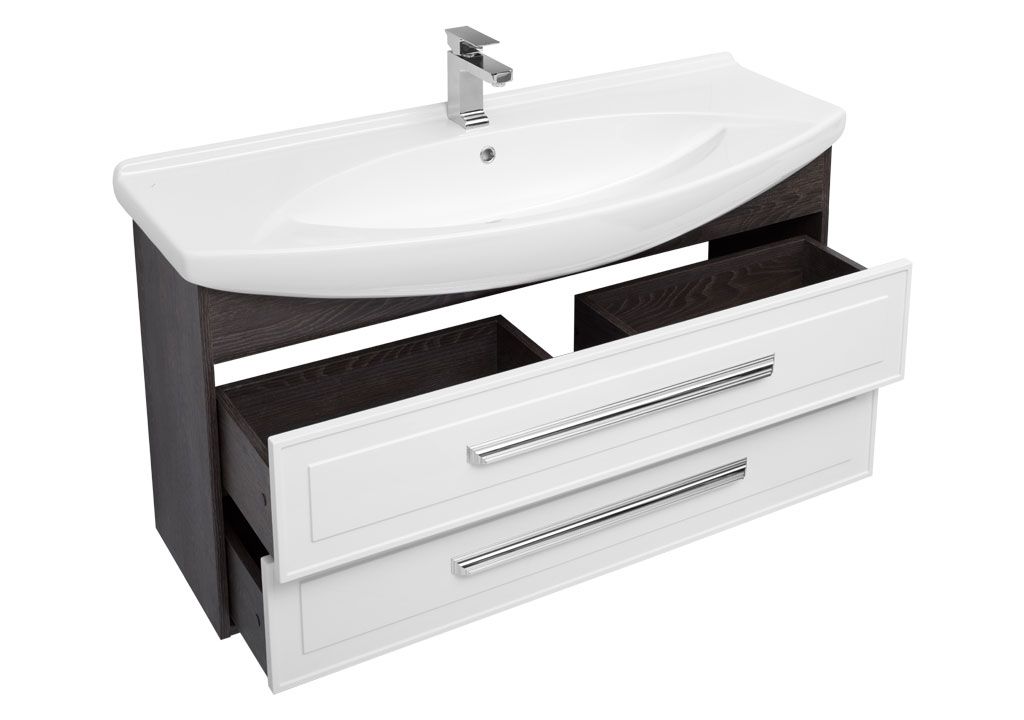 Мебель для ванной Aquanet Остин 120 дуб кантербери/белый 00213133 - Вид №3