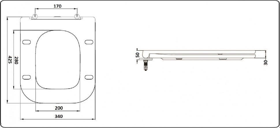 2171GW Унитаз напольный 2171 LAB.Space  - Вид №11