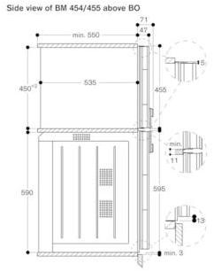 Gaggenau Комбинированная микроволновая печь Serie 400 Bm455100 - Вид №3
