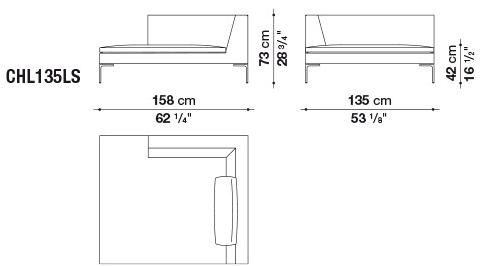 B&B Italia Модульный тканевый диван Charles large sun-id-1368437 - Вид №4