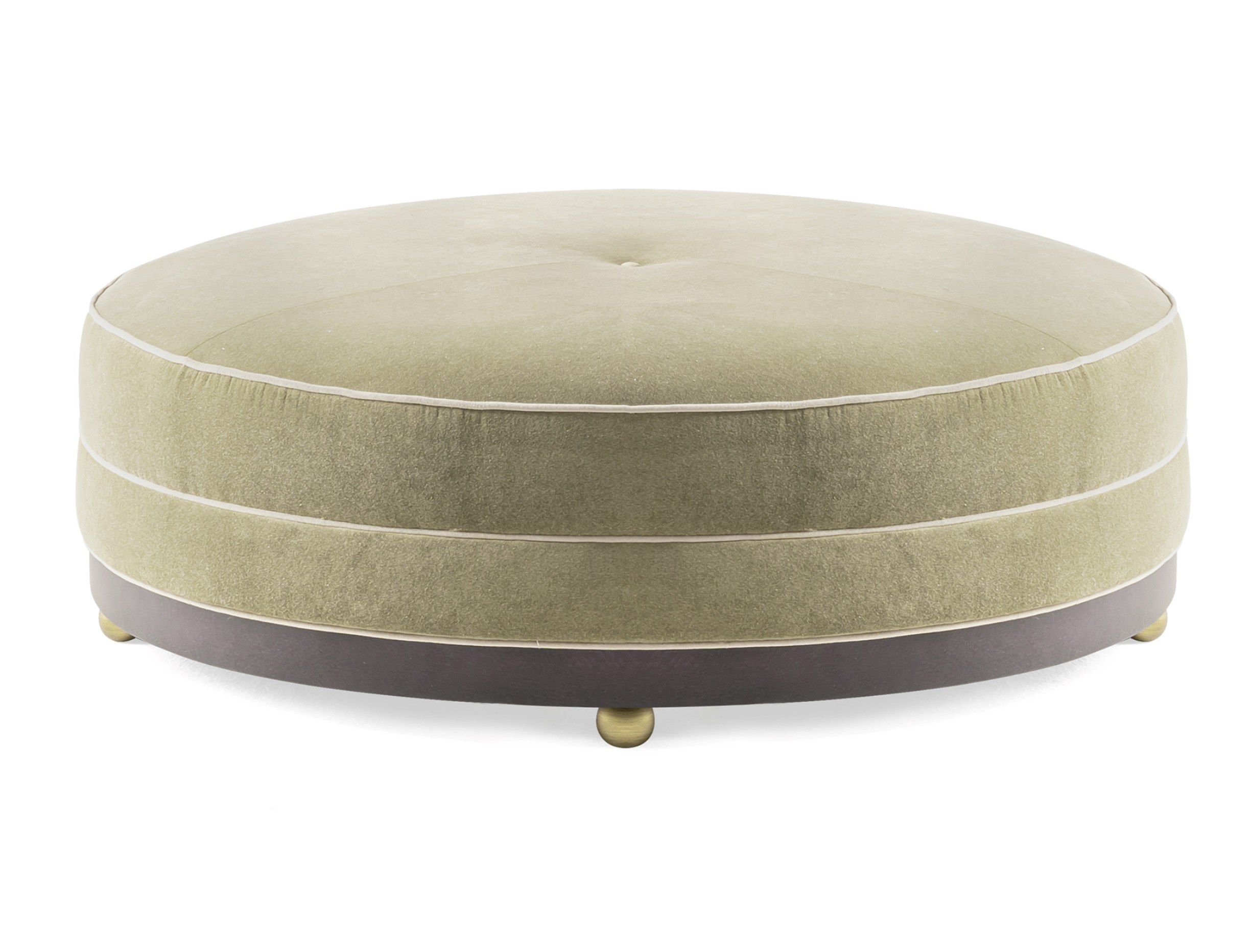 Круглый пуф из ткани ETRO Home Interiors Mekong ARCH-00069275