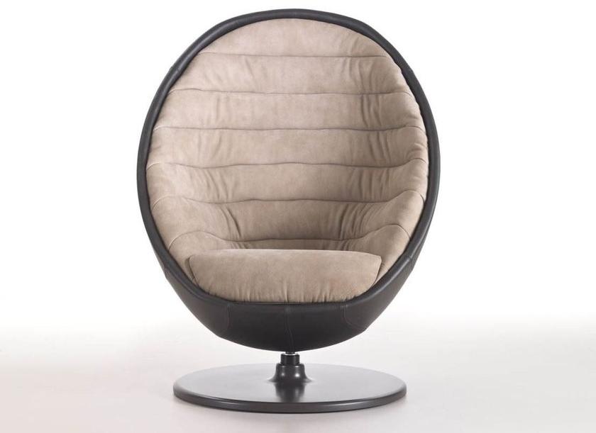 i 4 Mariani Вращающееся кресло с кожаной обивкой sun-id-1465131 - Вид №5