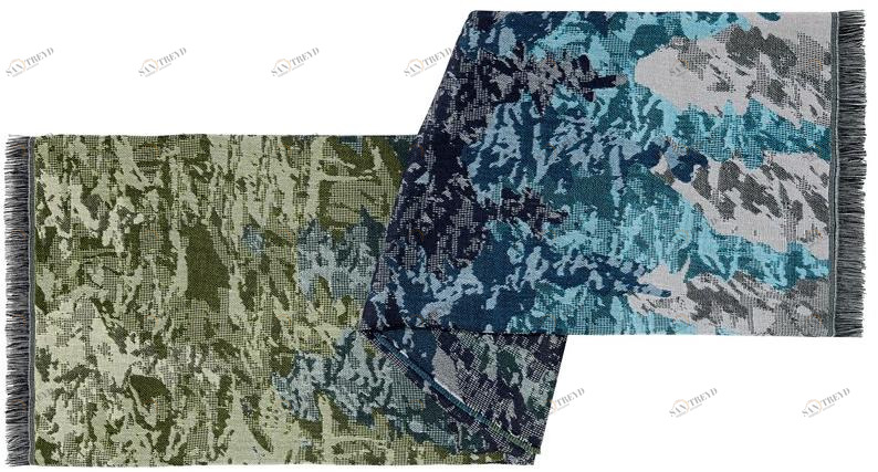 MissoniHome Плед жаккардовый в цвете лана Alps sun-id-1498831