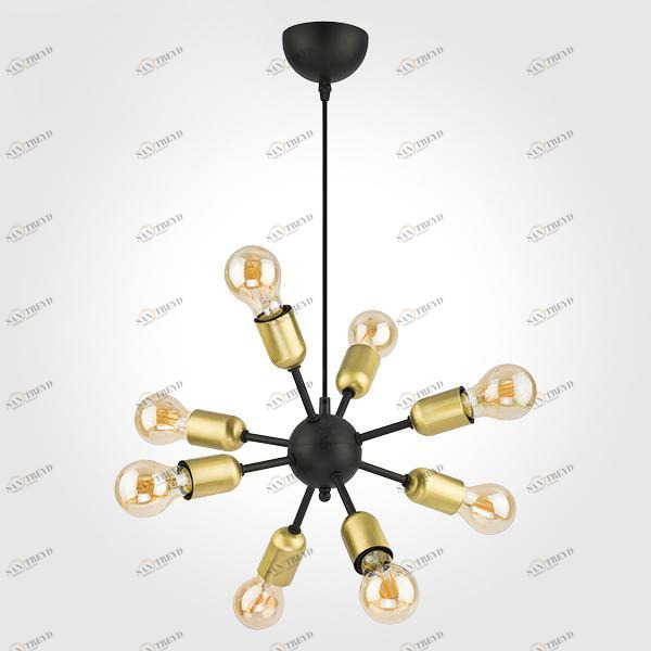 Подвесная люстра TK Lighting 1468 Estrella Black TK LIGHTING ESTRELLA BLACK 187965 Черный 