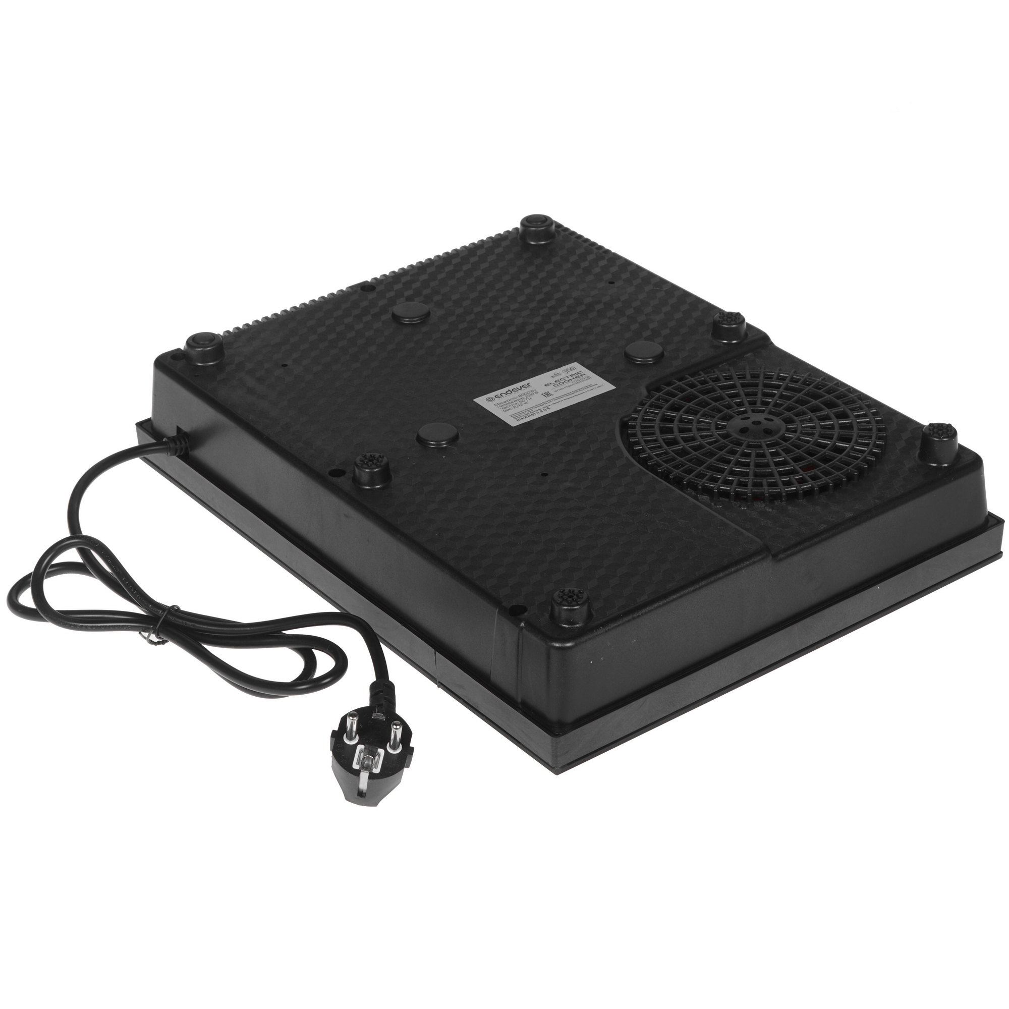 8100286 Плита компактная электрическая Endever SkyLine DP-43 черный STDN-0132533 - Вид №3