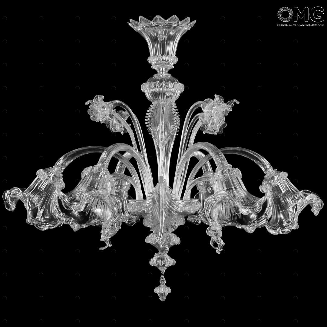 1101 ORIGINALMURANOGLASS Люстра Хрустальные Побеги - Классик - муранское стекло OMG  см CLASSICO