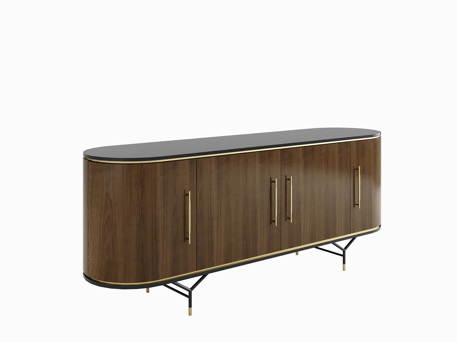 Деревянный шкаф с распашными дверями Casa Magna BOGART ARCH-00003721 - Вид №3