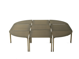 Металлический журнальный столик