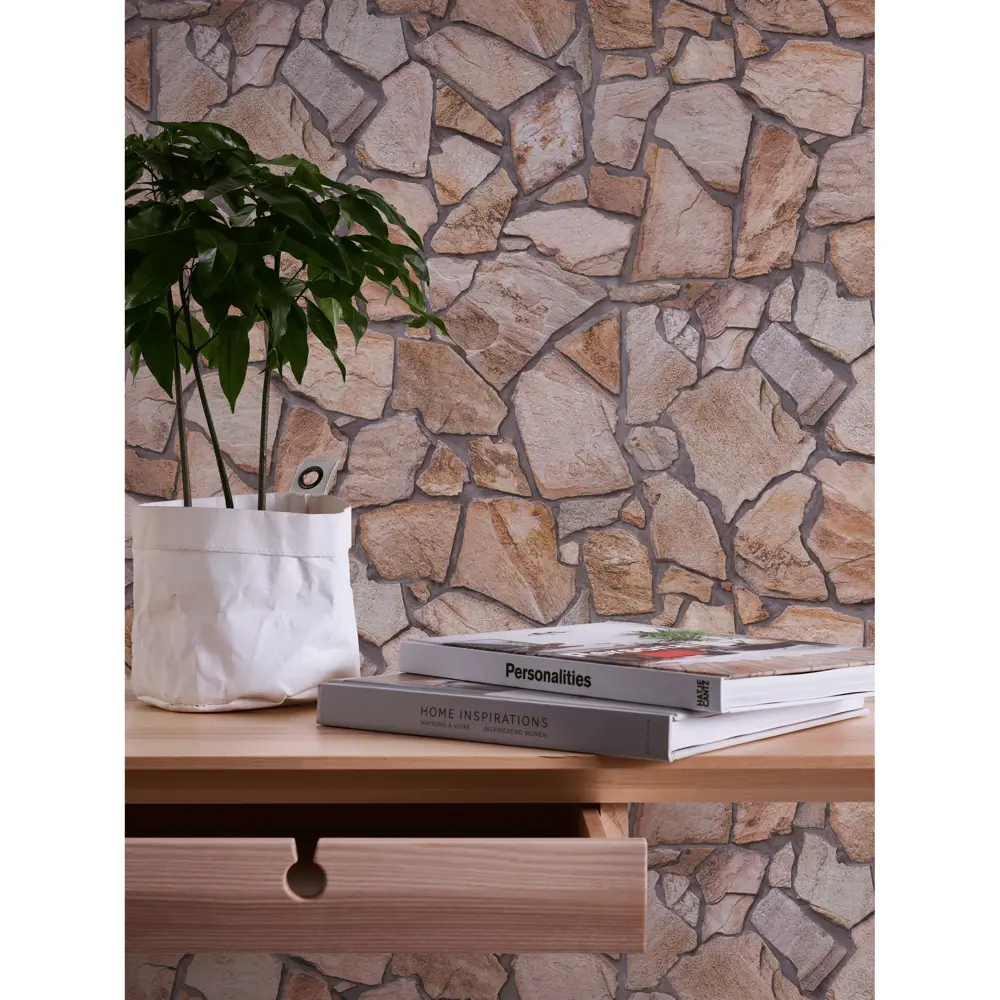 Обои флизелиновые A.S. Creation Woodn Stone коричневые 0,53 м 927316 82062636 STLM-2164325 Wood'n'stone - Вид №5