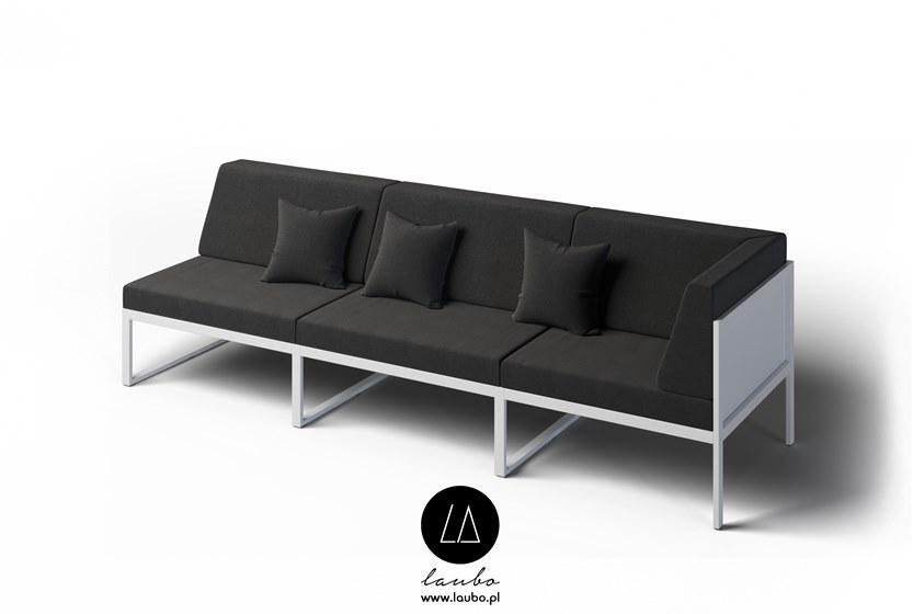 Laubo Диван садовый 3 мест правый угловой Formal sun-id-1437684 - Вид №1