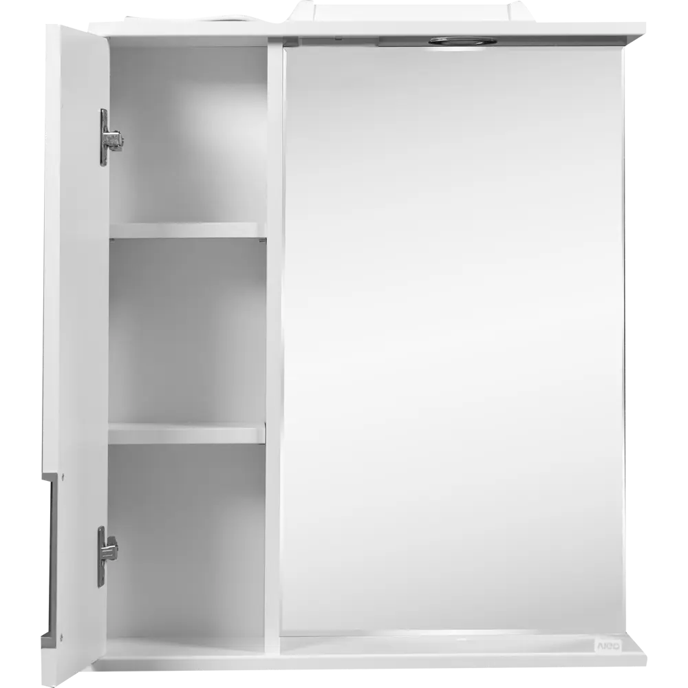 Шкаф для ванной зеркальный подвесной Vigo Венто 60x70 см цвет белый STLM-2112640 - Вид №1