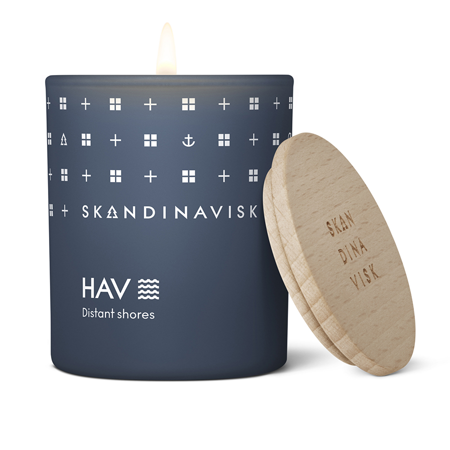 SK20204 Свеча ароматическая hav с крышкой, 65 г (новая) S K A N D I N A V I S K  - Вид №4