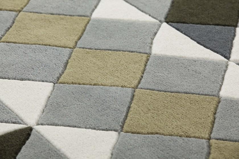 GAN Ковер ручной работы из шерсти с геометрическими мотивами Hand tufted sun-id-1491802 - Вид №3