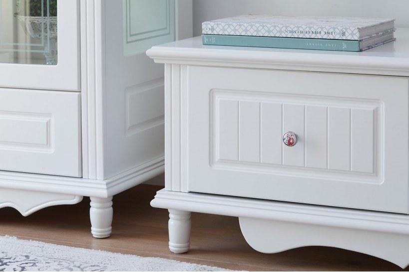 Arrediorg.it® Низкая деревянная тумба под ТВ с ящиками Princess 860 tv cabinet - Вид №2