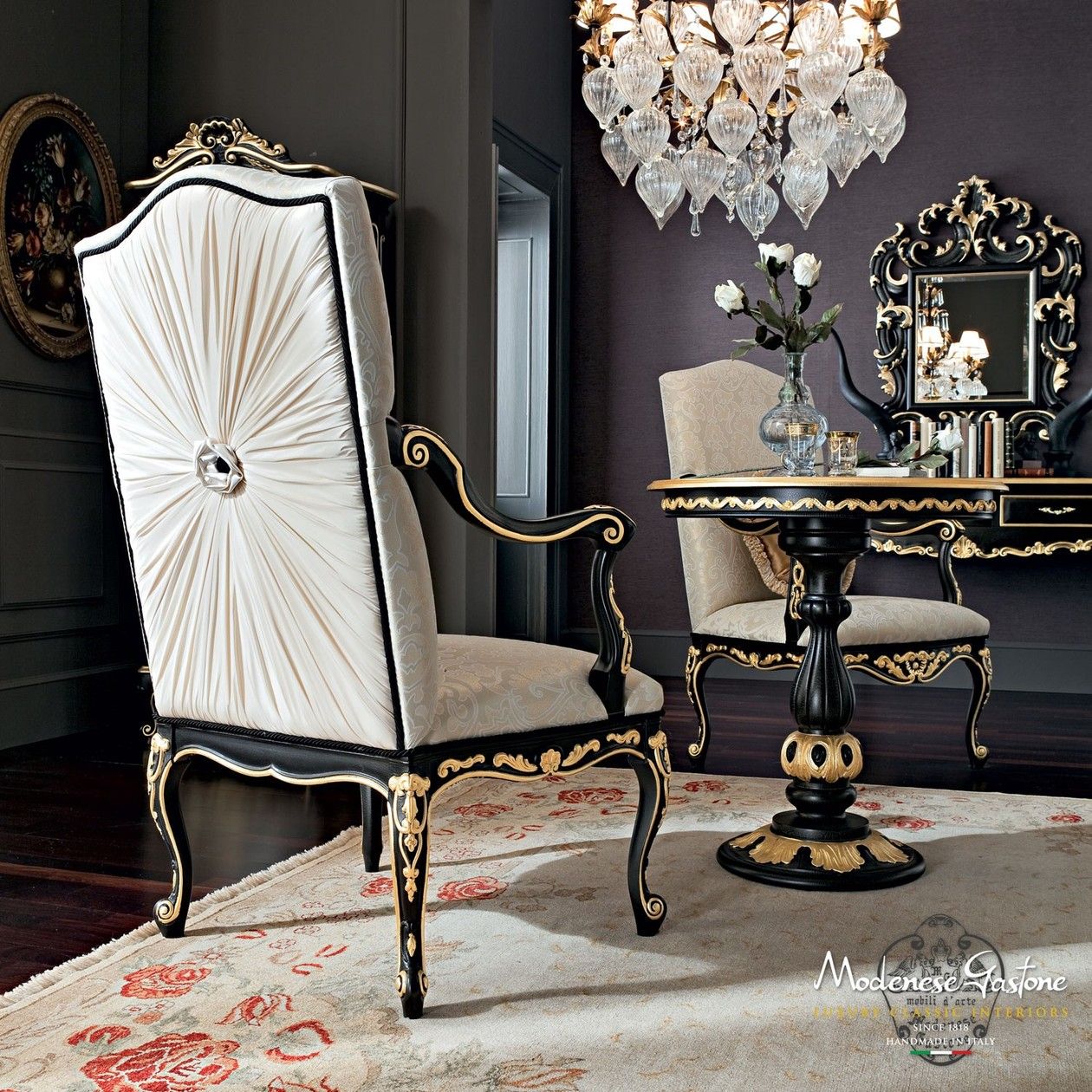 Кресло с подлокотниками Modenese Luxury Interiors Casanova ARCH-00039242 - Вид №1