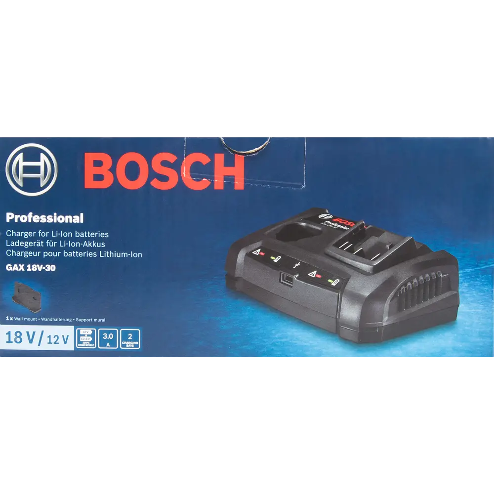 Зарядное устройство Bosch GAX 18V-30, 1600A011A9 80139756 STLM-2209024 BOSCH PROFESSIONAL  - Вид №4