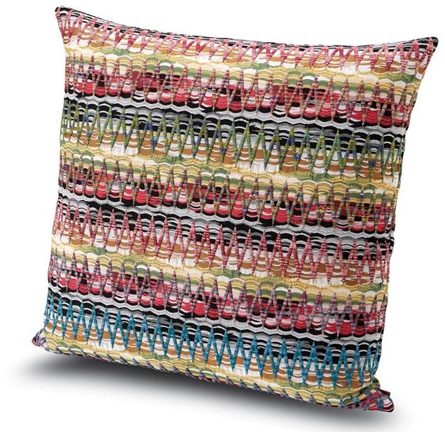 MissoniHome Подушка из жаккардовой ткани с эффектом пламени Modern iconic sun-id-1388888 - Вид №2