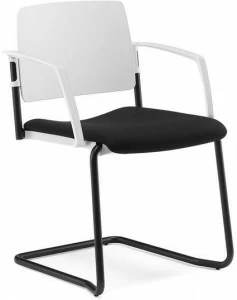 Arte & D Стул для конференций штабелируемый консольный с подлокотниками Teorema