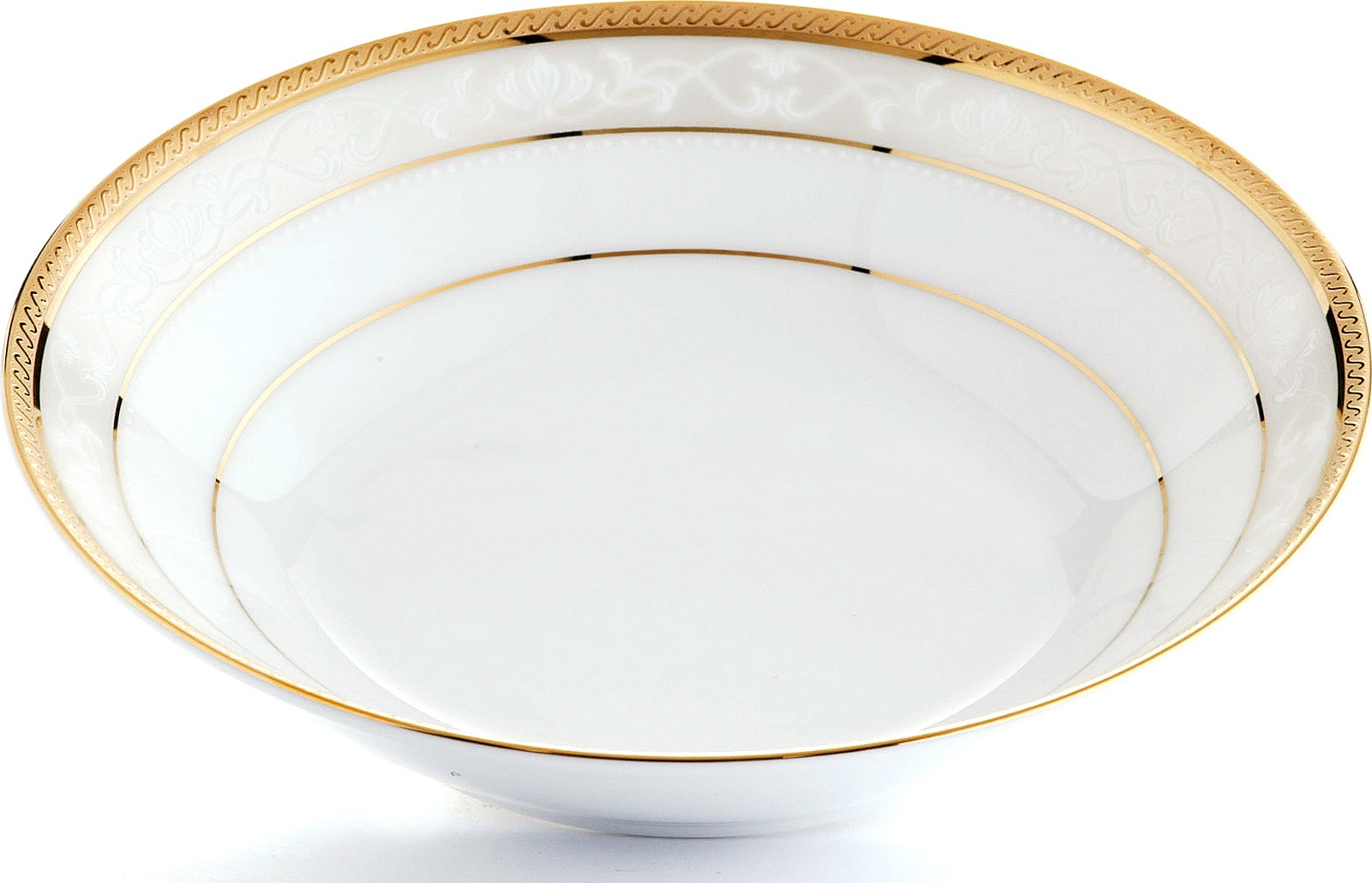 10599208 Noritake Чаша для десерта Noritake "Хэмпшир, золотой кант" 14см Фарфор 