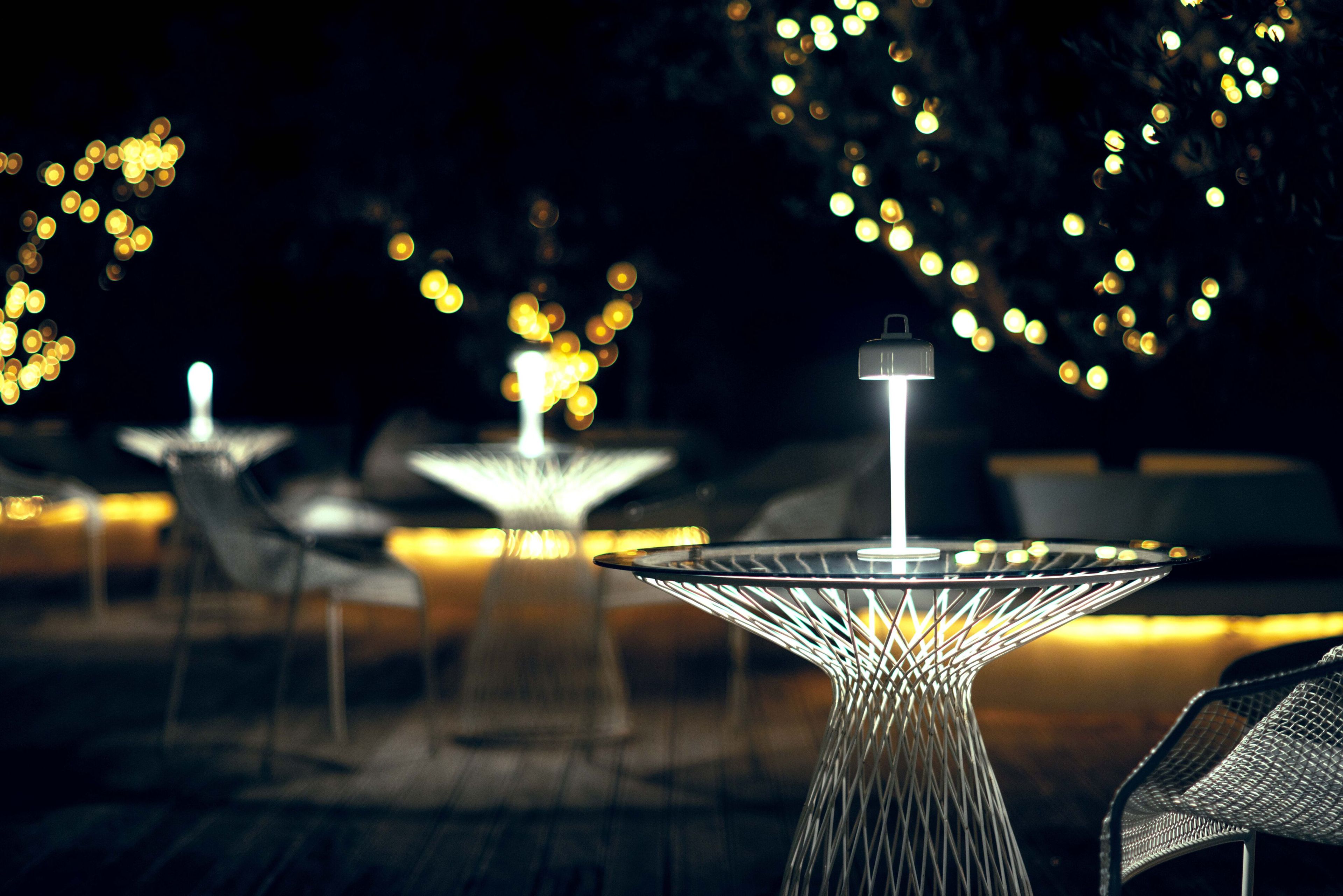 Стальной и хрустальный садовый столик emu Heaven ARCH-00090000 - Вид №4