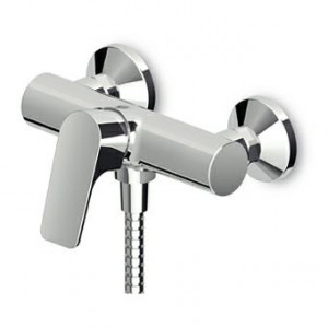 ZWN106 Смеситель для душа однорычажный внешний. <br> Картридж с ограничителем расхода и температуры. Zucchetti Wind