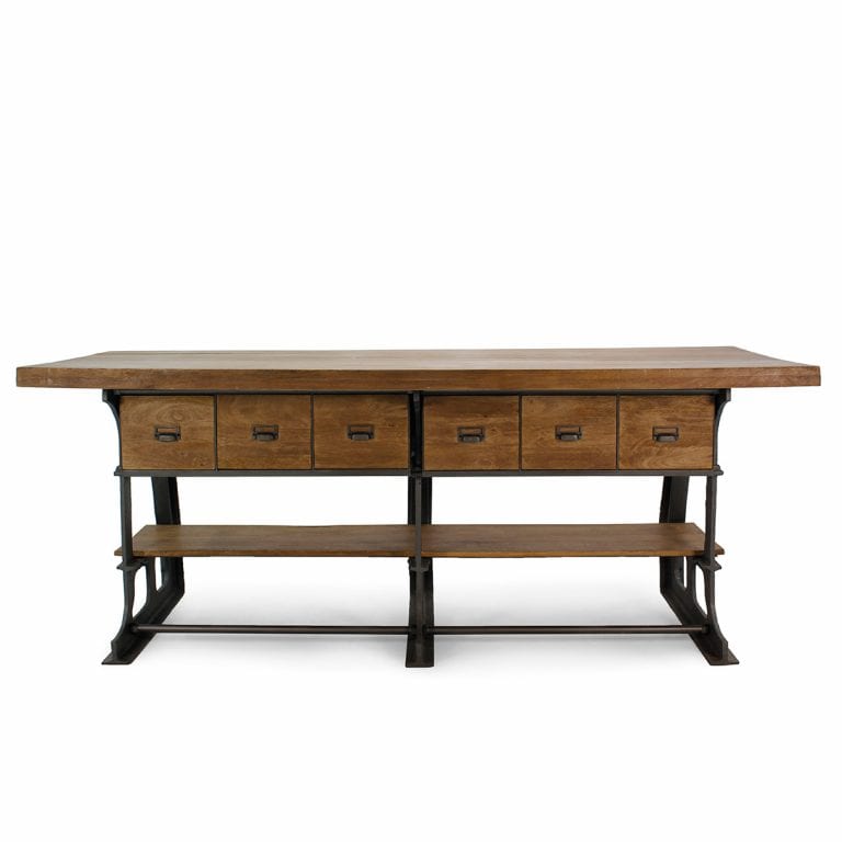 080052 Прямоугольный стол с ящиками Francisco Segarra Nicole Santreyd - Вид №2