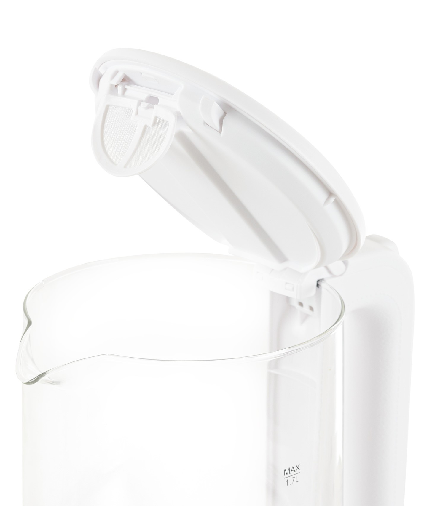 9052793 Электрочайник KRAFT KF-KG1708WBZ белый STDN-0131218 - Вид №3