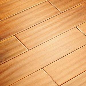 Массивная доска Magestik floor Под лаком (экзотика) Состаренная (тик) 910x122x18мм Акация (Гладкая) 910х122 мм.