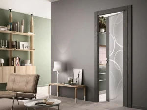 FERREROLEGNO Распашная стеклянная дверь Fl