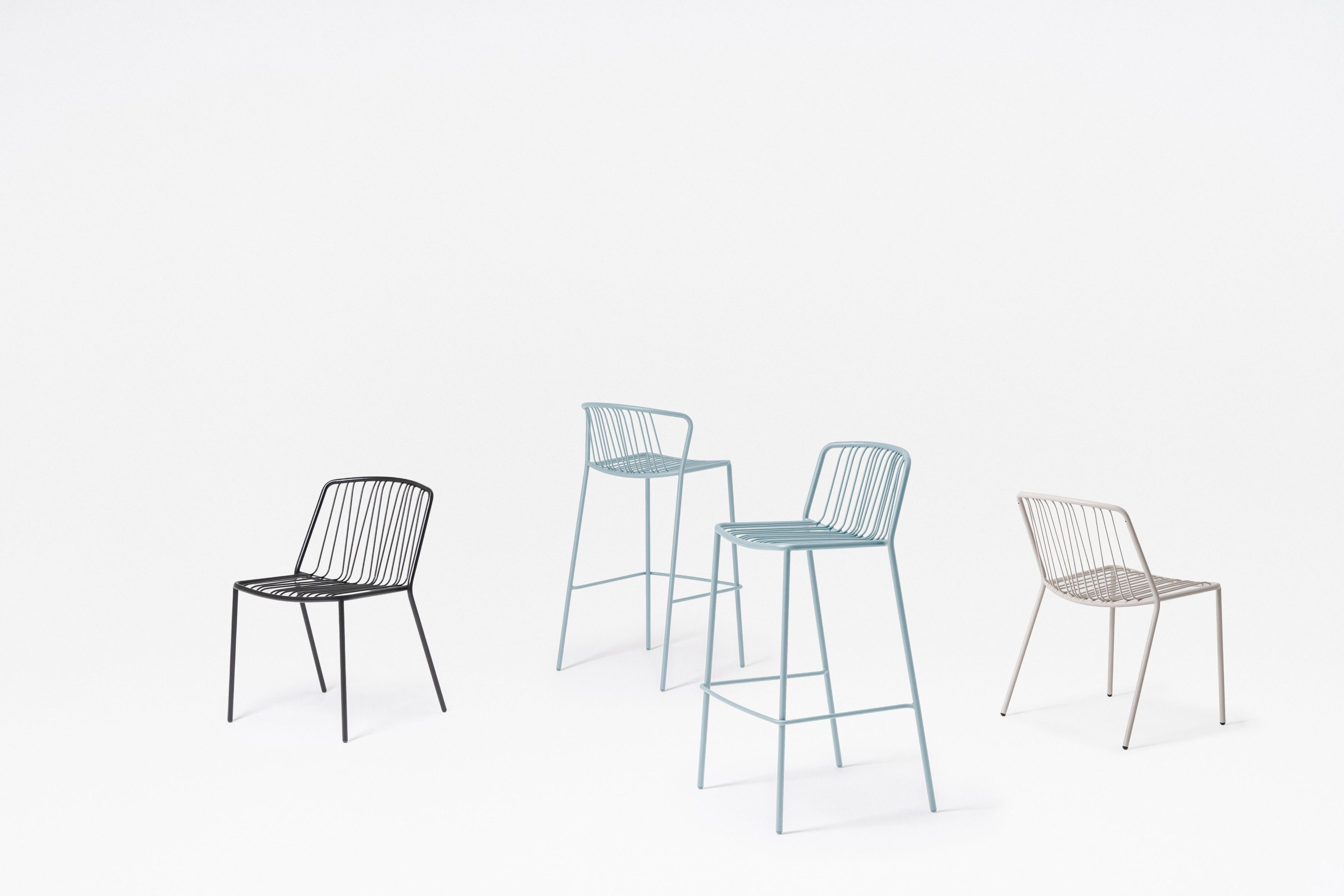 Стальной стул с порошковым покрытием с подлокотниками MDD Bris ARCH-00093647 - Вид №13