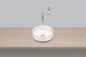 3220000401 Надставная раковина, ab.ke325, белая, противомикробное Alape серия KE (Unisono)