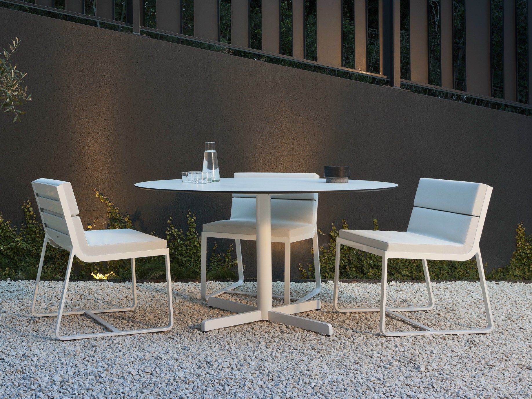 Круглый алюминиевый стол со спицами Bivaq ARCH-00056553 - Вид №1