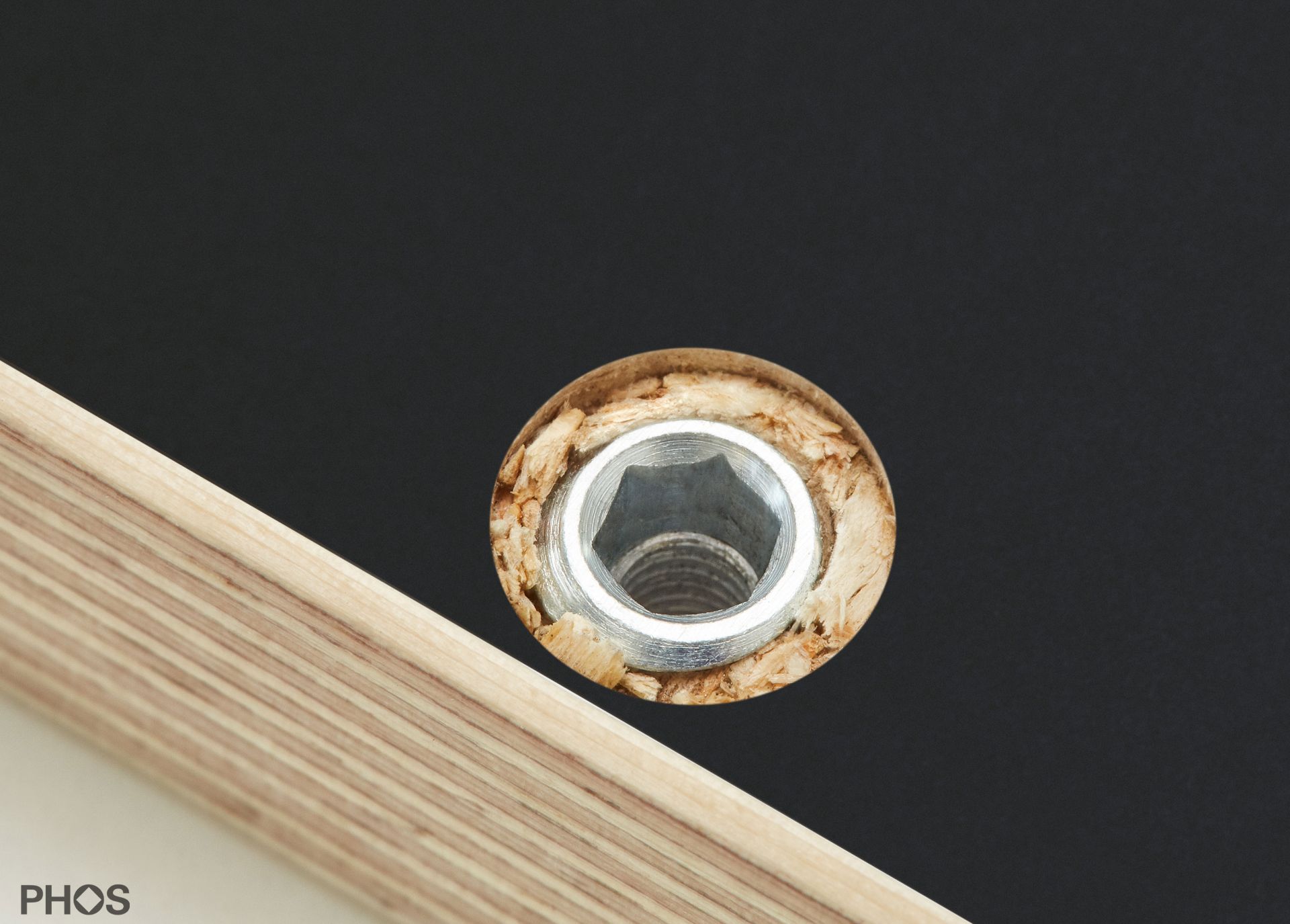 KATI-T2-50x150-MS Стол Karlsruhe - двойной барный стол t2 с черной столешницей - 150 x 50 x 105 см. PHOS  - Вид №7