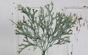 4380 809 a3 Искусственный папоротник олений рог, 35 см, зелено-серый H-andreas