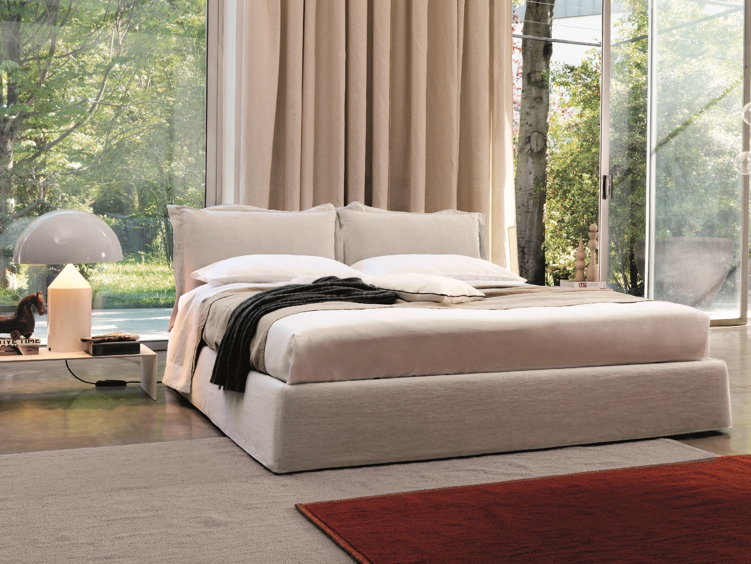 Двуспальная кровать для хранения Désirée divani тщеславие ARCH-00027964