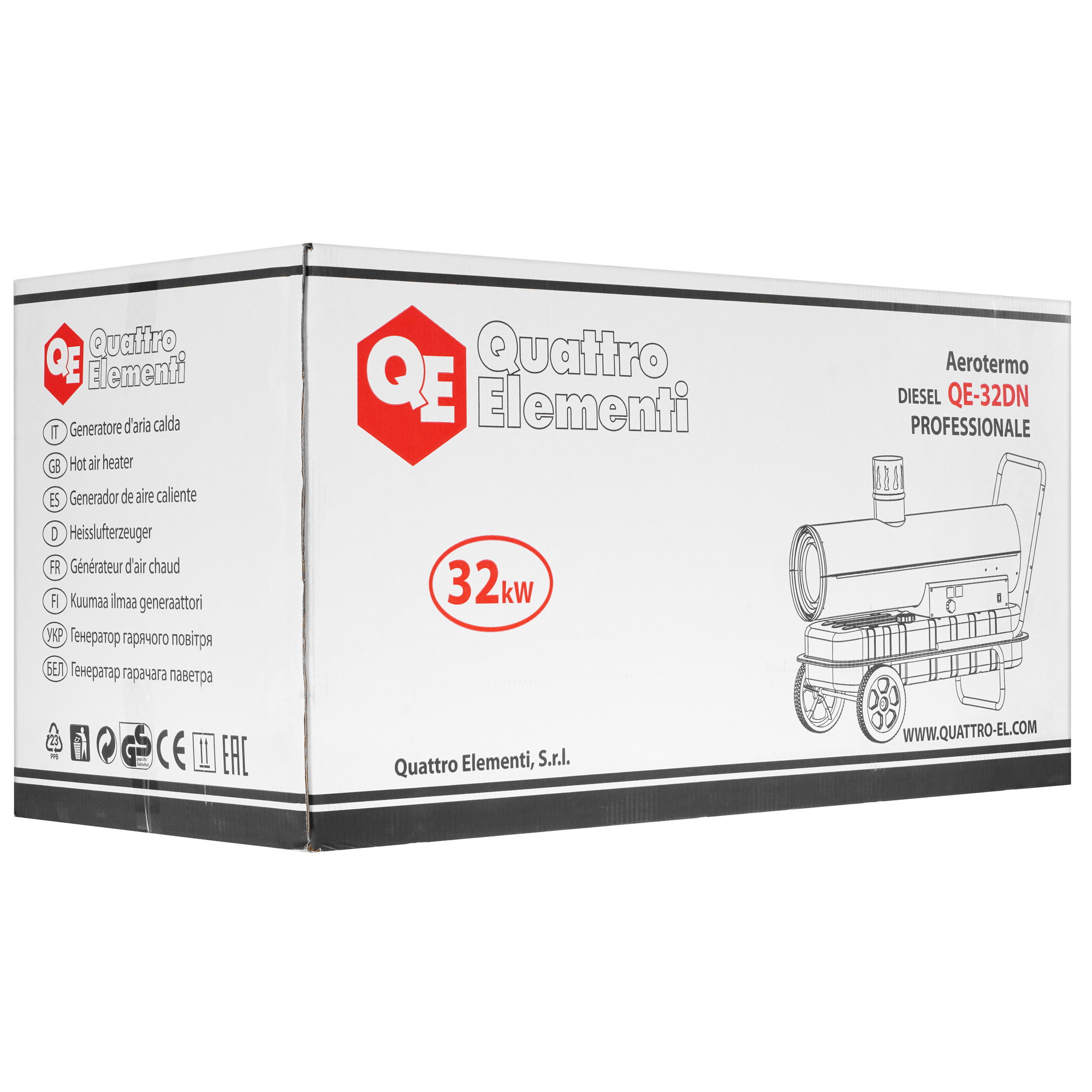 5074028 Тепловая пушка дизельная Quattro Elementi QE-32DN STDN-0048346 - Вид №7