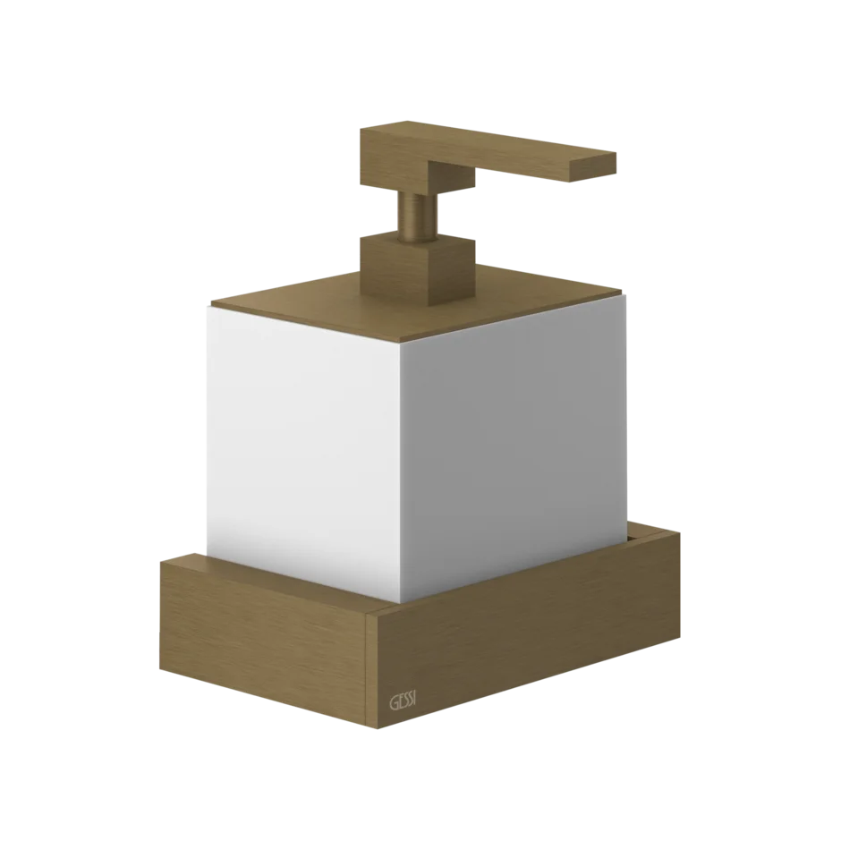 Держатель дозатора мыла 20813 713 Gessi Inverso СТАРИННАЯ ЛАТУНЬ 20813713